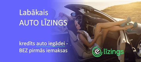 auto lizings paradniekiem